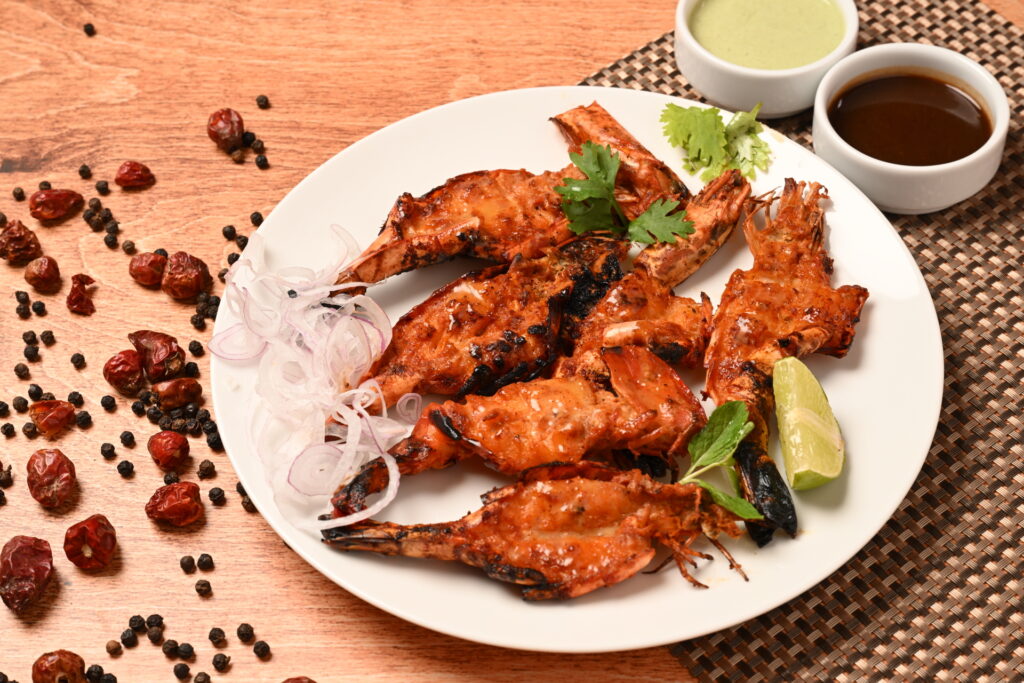 Grilled Prawns